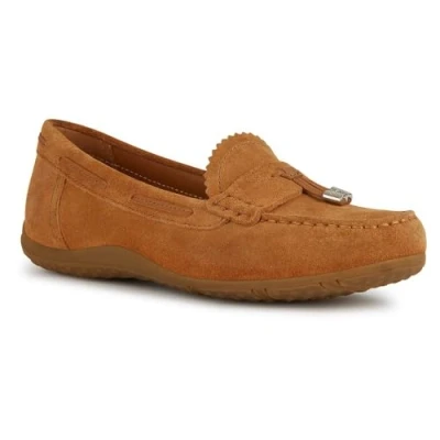 Abbildung von Geox Damen D Vega MOC A Moccasin, Cognac, 37 EU