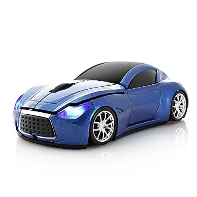 Abbildung von ECOiNVA Funkmaus Kabellos Auto Maus, Desktop Laptop Computer Optische Maus for Windows, Mac OS, Android (Blau)