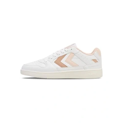 Abbildung von Hummel ST Power PLAY Sneaker low, Damen, Größe: 36, White soft pink mahogany rose Schuhe