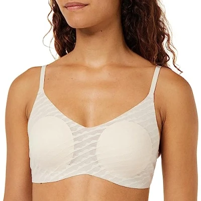 Abbildung von sloggi Damen Zero Lacy H Soft Bra, Naturel (076), M