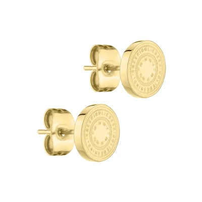 Abbildung von Liebeskind Berlin Münz Ohrstecker LJ 0774 E 08 IP Gold