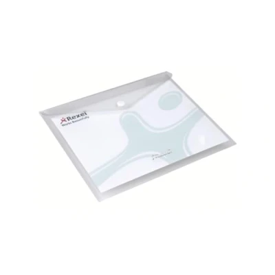 Abbildung von Rexel 2101658 Dokumententaschen Ice ( A5 quer klar) 5 Stück transparent klar