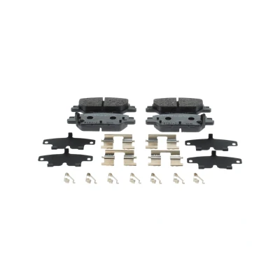 Abbildung von BOSCH 0 986 460 138 Bremsbelagsatz Low Metallic mit integriertem Verschleißwarnkontakt HONDA: CR V 5
