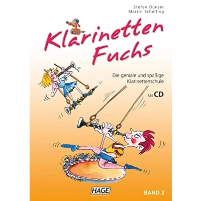 Abbildung von Klarinetten Fuchs Band 2 (mit CD): Die geniale und spaßige Klarinettenschule