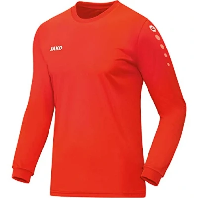 Abbildung von JAKO Herren Team (Langarm) Fußballtrikots, Flame, 128 EU