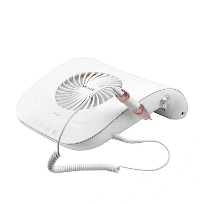 Abbildung von NEONAIL Futuro Dust Collector mit Nail Drill Nagelfräser für Maniküre und Pediküre