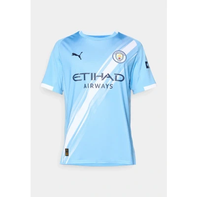 Abbildung von Puma MCFC HOME Replica Vereinsmannschaften, Herren, Größe: Medium, Team light blue/white