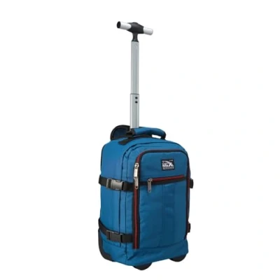 Abbildung von Cabin Max Metz 40x20x25 20L Handgepäck Rucksack, Tasche, Ryanair 40x20x25, Rucksack Flugzeug, Travel Backpack Reiserucksack Recyceltes Polyester, Seitliche Kompression