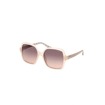 Abbildung von Guess Sonnenbrille, Damen, Größe: One Size, Beige marrone sfumato