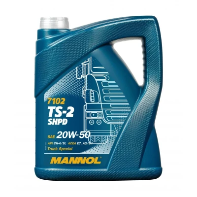 Abbildung von Mannol TS 2 SHPD 20W 50 5l Motoröl MN7102 5 MERCEDES BENZ: 190, E Class Saloon, C SMART: Forfour I, City Coupe, Cabrio