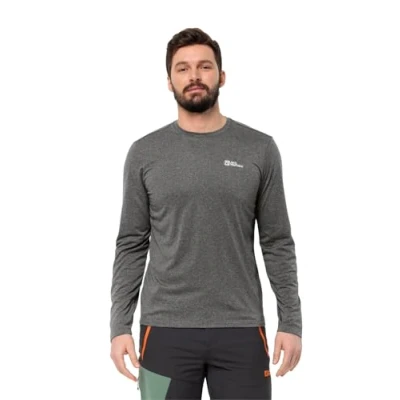 Abbildung von Jack Wolfskin SKY Thermal Langarmshirt, Herren, Größe: Medium, Slate