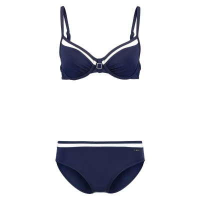 Abbildung von Lascana Bikini, Damen, Größe: 38xB, Navy