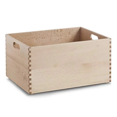 Abbildung von Zeller 13309 Allzweckkiste. Buche lackiert 40 x 30 21 cm, Sonstige