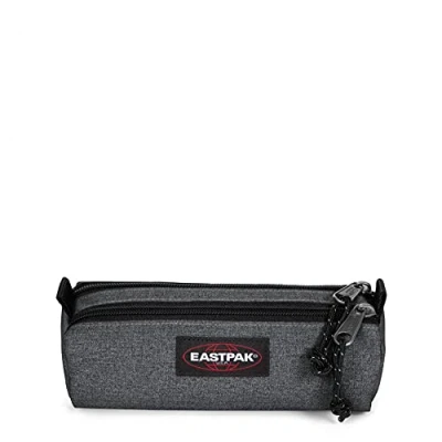 Abbildung von Eastpak Trousse Double Benchmark Federmäppchen, Damen, Größe: One Size, black denim