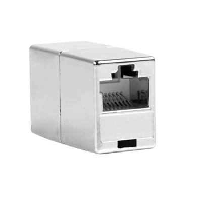 Abbildung von BIGtec LAN Kabel Kupplung Adapter RJ45 Ethernet Verbinder Netzwerk Modular Netzwerkkoppler für Patchkabel Netzwerkkabel Ethernetlan Ethernetkabel verlängern Verlängerung CAT.5 CAT.6 CAT.7