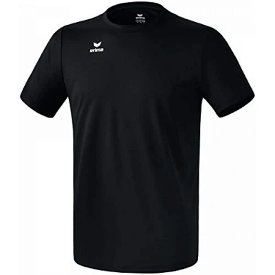 Abbildung von Erima Unisex Kinder Funktions Teamsport T Shirt, Schwarz, 128 EU