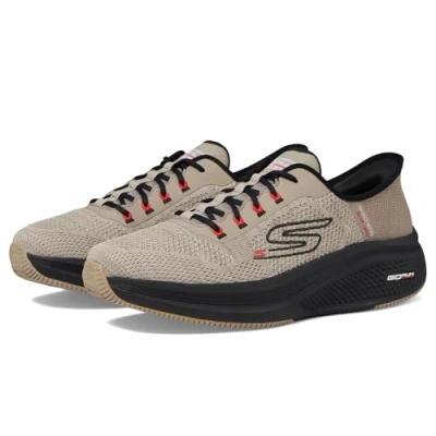Abbildung von Skechers Herren Running Shoes, Taupe/Schwarz, 45 EU