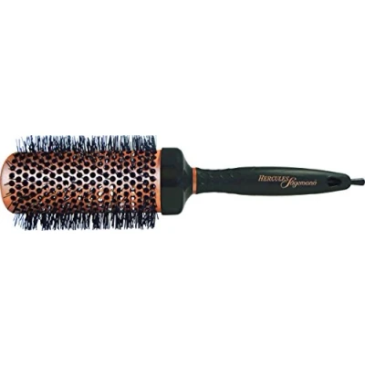 Abbildung von HERCULES SÄGEMANN 9153 Rundbürste Kupfer Kollektion Fönbürste mit 53mm Durchmesser und abnehmbarem Abteilzahn Ermöglicht einfaches föhnen stylen von voluminösen glatten Frisuren