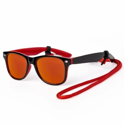 Abbildung von Kiddus 5 10 Years KIDS Urban Unisex Sonnenbrille für Kinder, Größe: One Size, Rouge