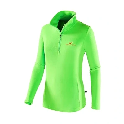 Abbildung von Black Crevice Damen Fleece Skirolli, grün/rot, 40