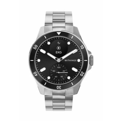 Abbildung von Withings ScanWatch Nova, Hybrid Smartwatch Herzgesundheit für M&amp;F EKG, SPO2, Temperaturüberwachung, Schlaftracking, Atemwegsgesundheit, Zyklustracking, 30 Tage Akkulaufzeit, iOS &amp; Android