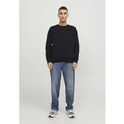 Abbildung von Jack &amp; Jones Jjestar Basic CREW NECK Sweatshirt, Herren, Größe: XXL, Black