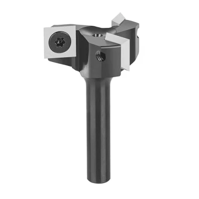 Abbildung von SpeTool Planfräser 8mm Schaft 35mm Durchmesser Präziser Flächenfräser mit VHM Wendeplatten 3 Flöten CNC für Oberfräse Wendeplattenfräser holz Abflachfräser Schaftfräser Oberflächenbit
