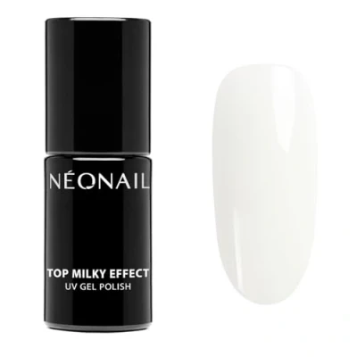 Abbildung von NEONAIL UV Nagellack Top Coat Gel Milky Effect Creamy 7,2 ml Überlack Für Nägel Lack Nageldesign