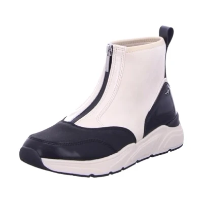 Abbildung von Tamaris Plateaustiefelette, Damen, Größe: 38, Ivory comb Schuhe