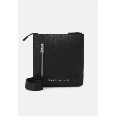 Abbildung von Armani Exchange Borsa Tracolla Unisex Umhängetasche, Größe: One Size, Nero