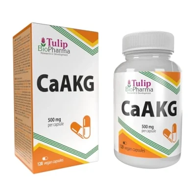 Abbildung von CaAKG (Calcium Alpha Ketoglutarat) 500mg 120 Vegan Kapseln, Laborgeprüft, Hochdosiert