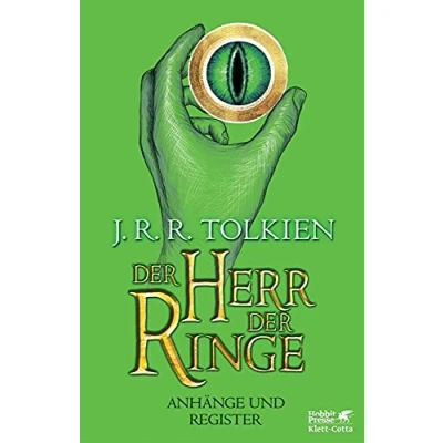 Abbildung von der Herr Ringe Anhänge und Register: In überarbeiteten Übersetzung von Wolfgang Krege
