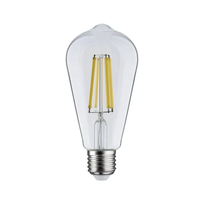Abbildung von Paulmann 29126 Eco Line Filament 230V LED Kolben ST64 E27 840lm 4W 4000K Klar Leuchtmittel