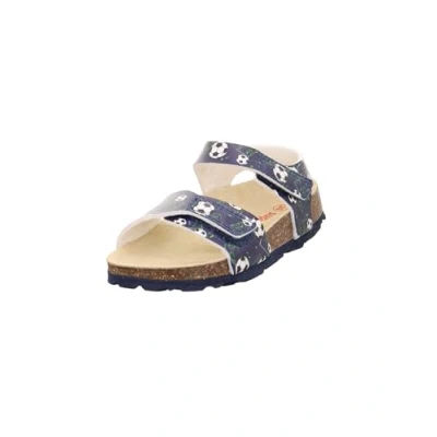 Abbildung von Superfit Fussbettpantoffel Sandale, Blau/Mehrfarbig 8010, 28 EU Weit