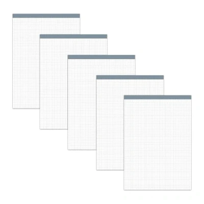 Abbildung von Staufen Style Notizblock 5 Blöcke je 50 Blatt, DIN A4, 70 g/m² kariert, ohne Deckblatt