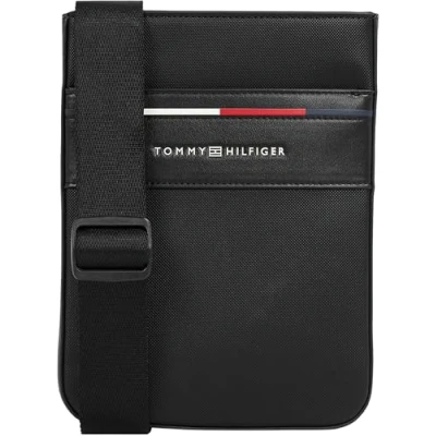 Abbildung von Tommy Hilfiger Foundation MINI Crossover Umhängetasche, Herren, Größe: One Size, Black