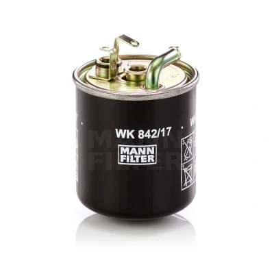 Abbildung von MANN FILTER WK 842/17 Kraftstofffilter Leitungsfilter 11 MERCEDES BENZ: A Class, Vaneo