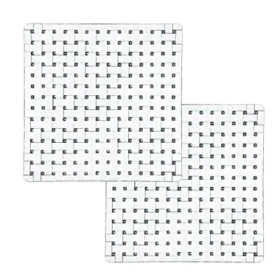 Abbildung von Nachtmann 2 teiliges Servierplatten Set, Quadratisch, Kristallglas, 21 cm, Bossa Nova, 0097632 0