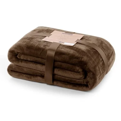 Abbildung von DecoKing Kuscheldecke 160x210 cm Cappuccino Decke Microfaser Tagesdecke Fleece weich sanft kuschelig beige Mic
