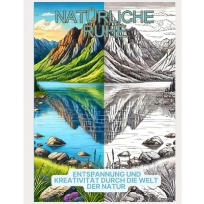Abbildung von Natürliche Ruhe: Entspannung und Kreativität durch die Welt der Natur: Malbuch für Erwachsene (Antistress Ausmalbücher Erwachsene)