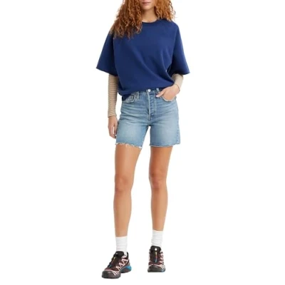 Abbildung von Levi&#039;s 501 MID Thigh Shorts Jeans Shorts, Damen, Größe: 26, Odeon