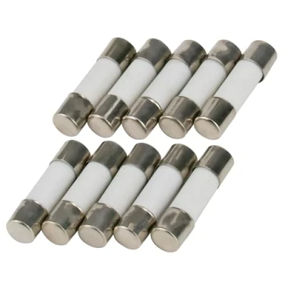 Abbildung von 10er Packung SeKi Keramik Sicherung 0,25A (250mA), 5x20mm, Flink; Glassicherung Feinsicherung 250V