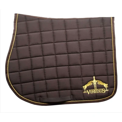 Abbildung von Veredus Schabracke Microfiber Springen braun/gold One Size