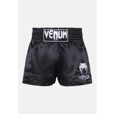 Abbildung von Venum MUAY THAI Shorts Classic kurze Sporthose, Herren, Größe: XXL, Black/white