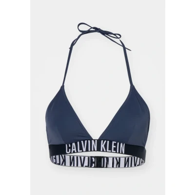 Abbildung von Calvin Klein Swimwear Triangle Bikinitop, Damen, Größe: 3XL, India ink