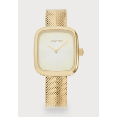 Abbildung von Calvin Klein Adore Uhr goldcoloured, Damen, Größe: One Size, Gold coloured