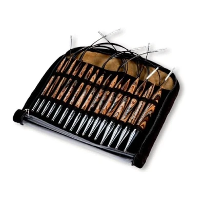 Abbildung von Prym 223800 Rundstricknadel Set NATURAL 4,0 10,0 mm, Naturfarben