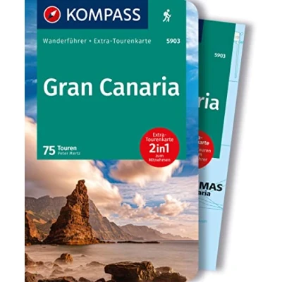 Abbildung von KOMPASS Wanderführer Gran Canaria, 75 Touren mit Extra Tourenkarte: GPS Daten zum Download