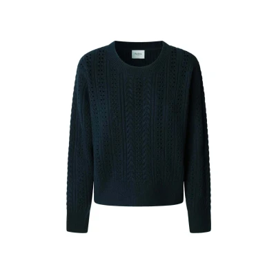 Abbildung von Pepe Jeans Strickpullover, Damen, Größe: Large, Dulwich blue