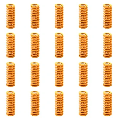 Abbildung von TUZUK 20 Stück Heated Bed Springs OD 0,31 Länge 0,78 Die Light Load Kompression Spring for 3D Printer Creality CR 10 10S S4 Ender 3 Heatbed Bottom Connect Leveling